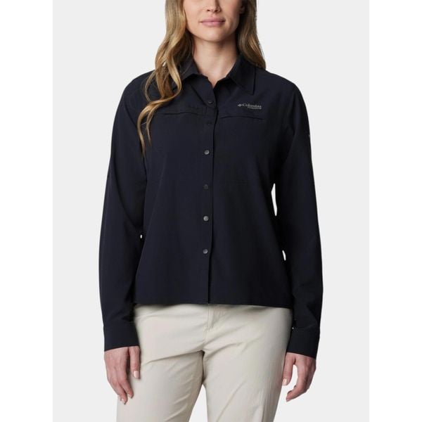 Koszulka Damska Columbia Summit Valley Woven. Czarne koszule damskie Columbia, bez wzorów, sportowe, bez kołnierzyka, bez ramiączek. W wyprzedaży za 339.15 zł.