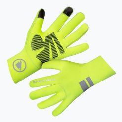 Rękawiczki rowerowe męskie Endura FS260-Pro Nemo Glove II hi-viz. Żółte buty sportowe męskie ENDURA, bez wzorów, sportowe. Za 119.99 zł.