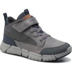 Sneakersy GEOX - J Flexyper B. C J949BC 0MECL C0739 D Dk Grey/Navy. Szare trampki i tenisówki chłopięce Geox, bez wzorów, z materiału. Za 329.00 zł.