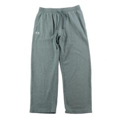 Second life - Spodnie dresowe męskie proste, z polaru - Jak nowy. Szare spodnie sportowe męskie Under Armour, m, bez wzorów, z dresówki, na fitness i siłownię. Za 122.16 zł.