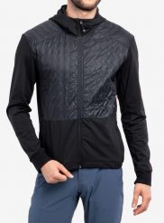 Bluza do biegania Sensor Infinity Zero Jacket. Czarne bluzy sportowe męskie Sensor, s, bez wzorów, z lycry, do biegania, primaloft. Za 489.49 zł.
