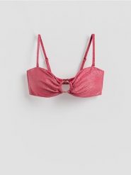 Góra od bikini - fioletowy. Fioletowe bikini damskie Reserved, bez wzorów. Za 69.99 zł.