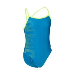 Kostium kąpielowy dla dziewczynki 1-częściowy Arena Logo. Niebieskie stroje kąpielowe dla dziewczynek Arena, bez wzorów. Za 170.50 zł.