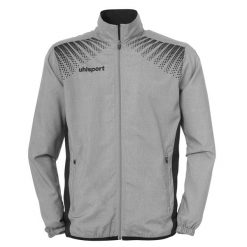 Kurtka prezentacyjna Uhlsport Goal. Czarne kurtki męskie Uhlsport, xl, bez wzorów, na fitness i siłownię. W wyprzedaży za 207.25 zł.