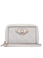 Guess Portfel Lindsey Slg SWSG97 49164 Beżowy jasny. Brązowe portfele damskie Guess, z aplikacjami, ze skóry. Za 264.99 zł.