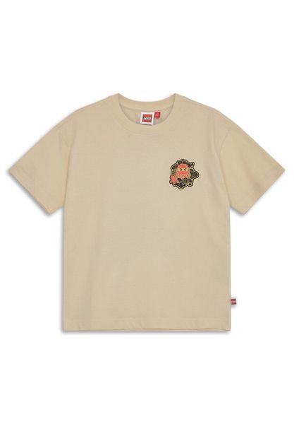 Koszulka Chłopięca LEGO Ninjago Taj219 Biała. Białe t-shirty dla chłopców LEGO, bez wzorów, z bawełny, bez ramiączek. Za 62.99 zł.