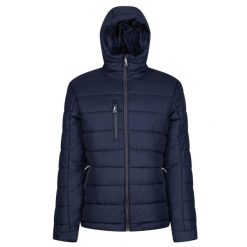 Męska Kurtka Termiczna Navigate Z Kapturem. Niebieskie kurtki męskie Regatta, m, bez wzorów, sportowe, z kapturem. Za 263.99 zł.
