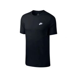 Koszulka t-shirt męska NIKE bawełna. Białe t-shirty męskie Nike, l, bez wzorów, z bawełny, bez kołnierzyka. Za 127.99 zł.