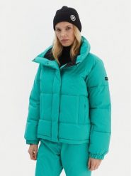 Roxy Kurtka narciarska Snow Winter Rebel JK ERJTJ03545 Zielony Regular Fit. Zielone kurtki snowboardowe damskie Roxy, na zimę, s, bez wzorów, z syntetyku, bez kaptura, narciarskie. Za 609.99 zł.