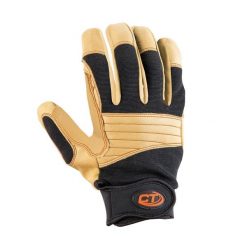 Rękawiczki skórzane do wspinaczki Climbing Technology Progrip Plus. Żółte rękawiczki męskie CLIMBING TECHNOLOGY, bez wzorów, sportowe. Za 134.66 zł.