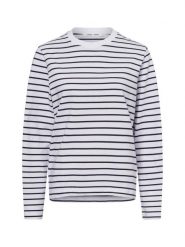 Samsøe Samsøe koszulka z długim rękawem - Sacamino Kobiety Bawełna biały, M. Białe t-shirty damskie Samsøe & Samsøe, m, bez wzorów, z bawełny, klasyczne, bez kołnierzyka. Za 379.95 zł.