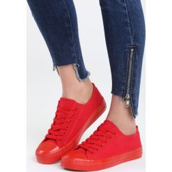 Czerwone Trampki Follow Your Voice. Trampki i tenisówki damskie marki bonprix. Za 59.99 zł.
