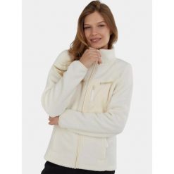 Sweter Damski Fundango Shiloh. Białe swetry damskie Fundango, bez wzorów, sportowe, bez kołnierzyka, bez ramiączek, bez kaptura. Za 279.90 zł.