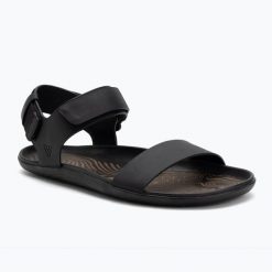 Sandały damskie Vivobarefoot Sensus Yin. Czarne sandały damskie Vivobarefoot, bez wzorów, z kauczuku, bez obcasa, bez zapięcia. Za 672.70 zł.