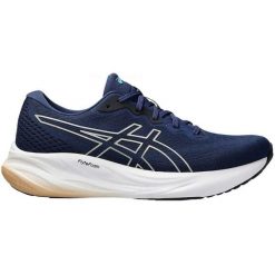 Buty do biegania Asics Gel-Pulse 15 W 1012B593 401 niebieskie. Niebieskie obuwie sportowe damskie bez wzorów, z gumy, do biegania. Za 641.82 zł.