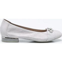 Caprice - Baleriny. Szare baleriny damskie Caprice, z materiału. W wyprzedaży za 199.90 zł.