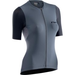 Damski jersey Northwave Extreme. Czarne koszulki sportowe damskie Northwave, bez wzorów, z jersey, bez kołnierzyka, bez ramiączek, rowerowe. Za 363.00 zł.