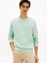Tommy Hilfiger Bluza Mężczyźni Bawełna zielony, XXL. Zielone bluzy męskie Tommy Hilfiger, m, bez wzorów, z bawełny, bez kaptura. Za 229.95 zł.