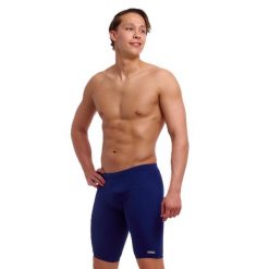 Spodenki kąpielówki męskie Funkita Jammery Still Ocean. Niebieskie kąpielówki męskie FUNKY TRUNKS, m, bez wzorów, do pływania. Za 199.99 zł.