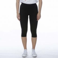 Legginsy Deha 3/4 Czarne Damskie. Czarne legginsy damskie Deha, s, bez wzorów, z bawełny. Za 210.99 zł.