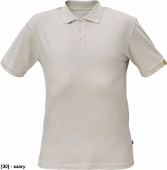 CERVA NOYO ESD POLO - koszulka polo - szary XL. Szare koszulki polo męskie CERVA, m, bez wzorów, bez ramiączek. Za 70.82 zł.