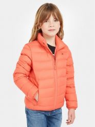 Tommy Hilfiger Kurtka puchowa Essential KS0KS00440 M Różowy Regular Fit. Czerwone kurtki i płaszcze dla dziewczynek Tommy Hilfiger, bez wzorów, z puchu, bez kaptura. Za 1,139.00 zł.