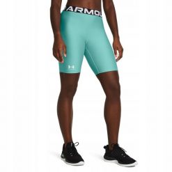 Spodenki Damskie Under Armour Treningowe Szybkoschnące. Niebieskie obuwie sportowe damskie Under Armour, bez wzorów, na fitness i siłownię. Za 169.99 zł.