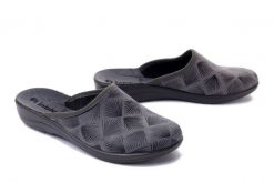 INBLU 5D-27 025 szary, kapcie damskie. Szare kapcie damskie Inblu, bez wzorów, z tkaniny. Za 56.99 zł.