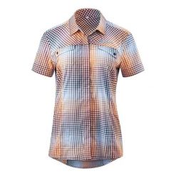 Koszula damska Gonso Arenda. Niebieskie koszule damskie Gonso, s, bez wzorów, z dżerseju, sportowe, bez kołnierzyka, bez ramiączek. Za 338.00 zł.