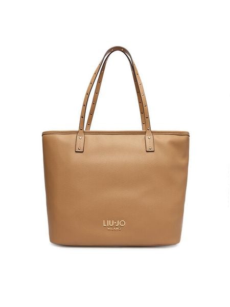 Liu Jo Torebka AA6070 E1012 Brązowy. Brązowe torebki do ręki damskie Liu Jo, bez wzorów, ze skóry, bez dodatków. Za 359.99 zł.