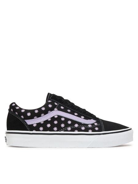 Vans Tenisówki Old Skool VN000ECUPRP1 Czarny. Czarne buty sportowe dziewczęce Vans, bez wzorów, ze skóry, bez zapięcia. Za 204.99 zł.