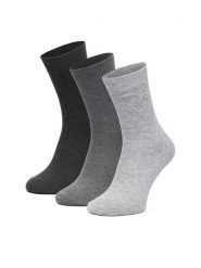 G-Star Raw Skarpety długie CEO_LA_G-STAR_11968_W_AW25 (3-PACK) Szary. Szare skarpety damskie G-Star, bez wzorów, z poliesteru. Za 44.99 zł.