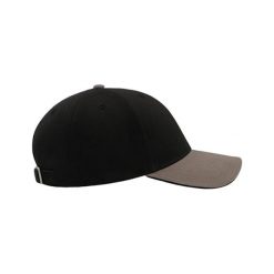 Liberty Sandwich Heavy Brush Cotton 6panelowa Czapka. Czarne czapki i kapelusze damskie ATLANTIS, bez wzorów. Za 42.99 zł.