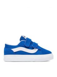 Vans Tenisówki C-VERO LS V VN000Y7BFRX Niebieski. Niebieskie trampki i tenisówki chłopięce Vans, bez wzorów, ze skóry, bez zapięcia. Za 139.99 zł.
