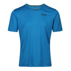 Koszulka treningowa męska Inov-8 Performance Short Sleeve. Niebieskie koszule męskie Inov-8, m, bez wzorów, sportowe, bez kołnierzyka, bez ramiączek. Za 146.99 zł.