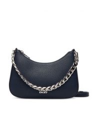 DKNY Torebka R52EAI10 Granatowy. Niebieskie torebki do ręki damskie DKNY, bez wzorów, ze skóry, bez dodatków. Za 609.99 zł.