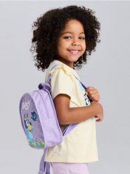 Plecak z regulowanymi szelkami Bluey - fioletowy. Fioletowe torby i plecaki dziecięce Sinsay. Za 19.99 zł.