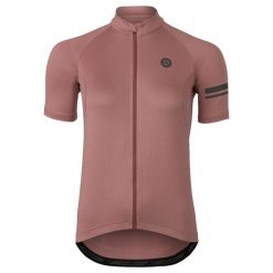 Core Jersey SS Essential Women Brown Flux. Brązowe koszulki sportowe damskie AGU, bez wzorów, z jersey, bez kołnierzyka, bez ramiączek, rowerowe. Za 444.00 zł.