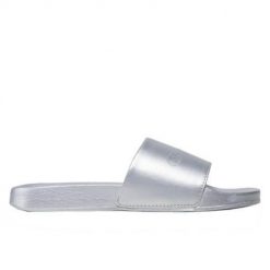 Klapki damskie Champion Queens Slide. Szare klapki damskie Champion, bez wzorów, z materiału. Za 113.00 zł.