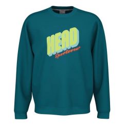 Bluza Head Rally. Niebieskie bluzy męskie Head, m, bez wzorów, z bawełny, bez kaptura. Za 255.85 zł.