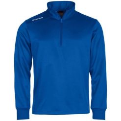 Bluza dresowa z pół zamkiem błyskawicznym Stanno Field. Niebieskie bluzy damskie STANNO, xl, bez wzorów, z dresówki, bez kaptura. Za 167.50 zł.