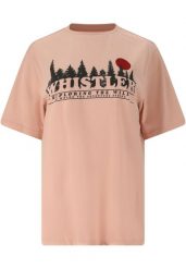 T-shirt damski Whistler Cashew. Czerwone t-shirty damskie Whistler, m, bez wzorów, z bawełny, eleganckie, bez kołnierzyka. Za 128.50 zł.