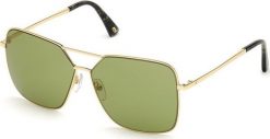 WEB EYEWEAR Okulary Przeciwsłoneczne WEB EYEWEAR Damski WE0285-5930N (Szkło/Zausznik/Mostek) 59/12/140 mm) NoSize. Okulary przeciwsłoneczne damskie WEB EYEWEAR. Za 224.29 zł.