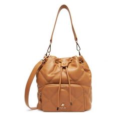 Torebka Beverly Hills Polo Club. Brązowe torebki do ręki damskie Beverly Hills Polo Club, bez wzorów, bez dodatków. Za 259.99 zł.