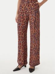 LOLA CASADEMUNT Spodnie palazzo MS2614002 Brązowy Wide Leg. Brązowe spodnie materiałowe damskie LOLA CASADEMUNT, xs, bez wzorów, z materiału. Za 462.99 zł.