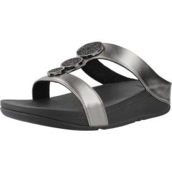 Sandały Fitflop Model Halo Bead Circle Kolor Szary. Szare obuwie sportowe damskie Flip Flop, bez wzorów, z syntetyku. Za 565.00 zł.