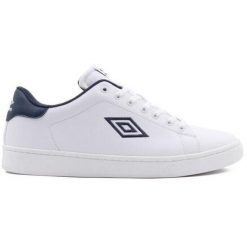 Buty sportowe męskie Umbro Farrel Ltx Sneaker. Białe buty sportowe męskie Umbro, ze skóry ekologicznej, bez zapięcia. W wyprzedaży za 190.00 zł.