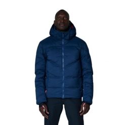 Kurtka narciarska Rossignol męska Legacy Merino Down JKT granatowa. Niebieskie kurtki męskie Rossignol, l, bez wzorów, bez kaptura, narciarskie. Za 1,759.00 zł.