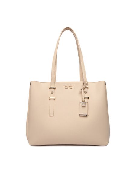 Nine West Torebka CEO-Gracea-LDA8265 Écru. Białe torebki do ręki damskie Nine West, bez wzorów, z materiału, bez dodatków. Za 279.99 zł.