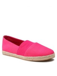 Jenny Fairy Espadryle WS21181-03 Różowy. Czerwone espadryle damskie Jenny Fairy, bez wzorów, z materiału, bez obcasa, bez zapięcia. Za 55.99 zł.